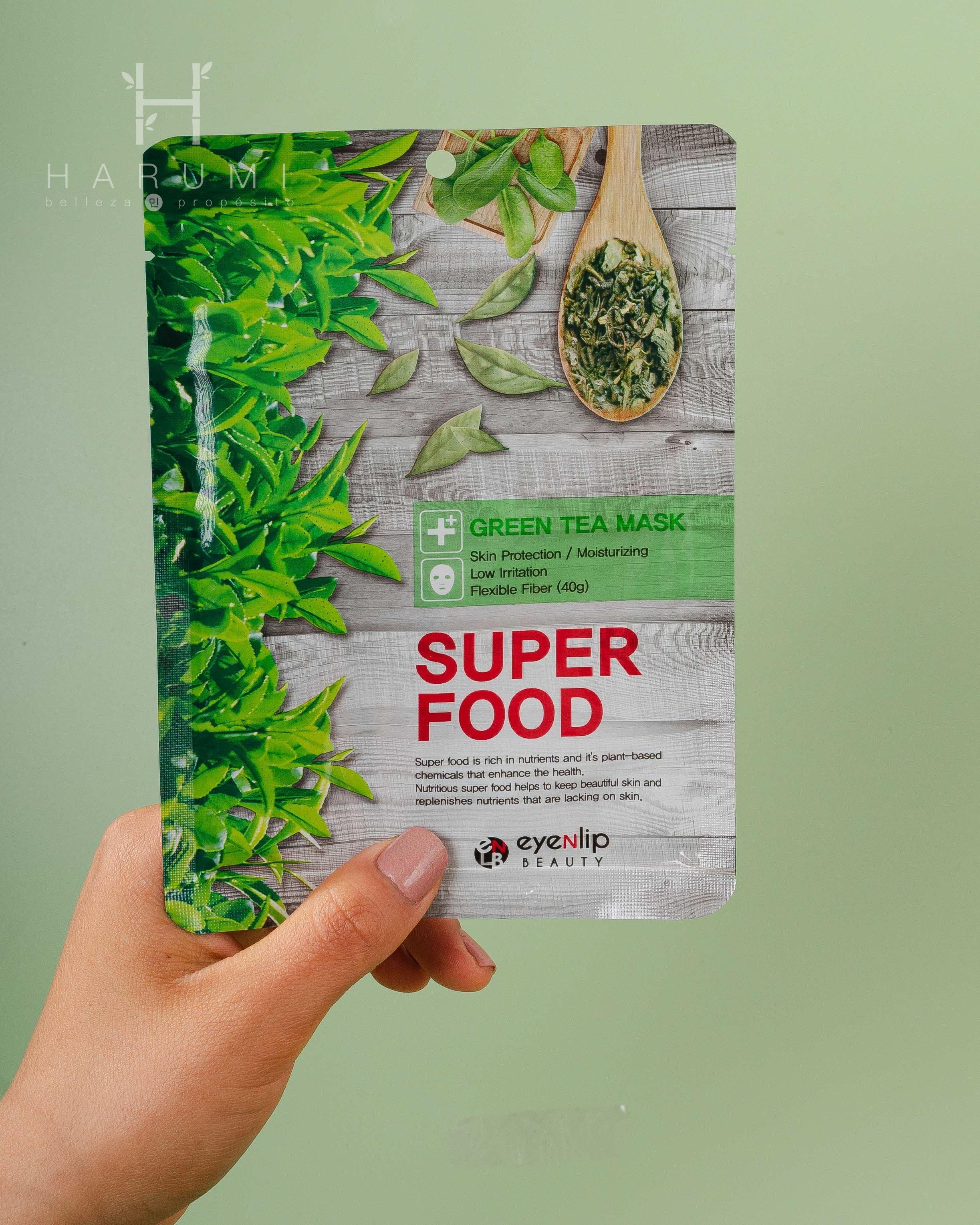 Eyenlip Super Food Green Tea Mask
