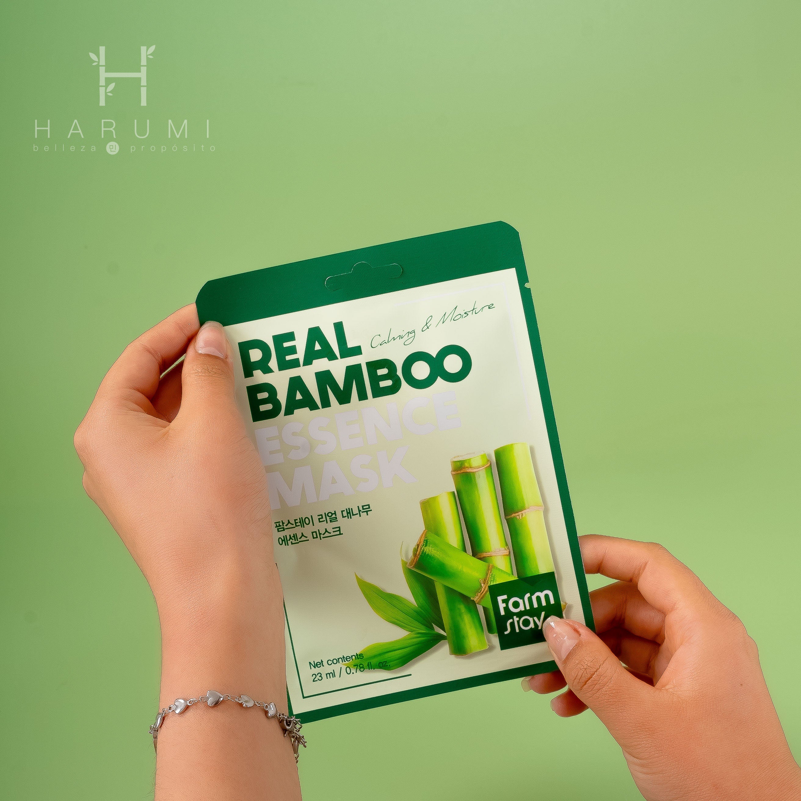 Farmstay Real Bamboo Essence Mask